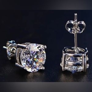 Cubic Zirconia Stud Earrings